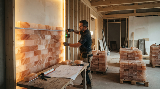 How Many Himalayan Salt Bricks Do You Need for a Salt Wall?