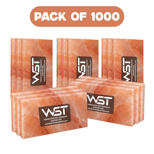 0.75 Himalayan salt tiles pack of 1000