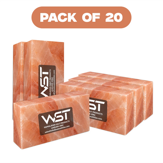 8x4x2 Himalayan salt bricks pack of 20