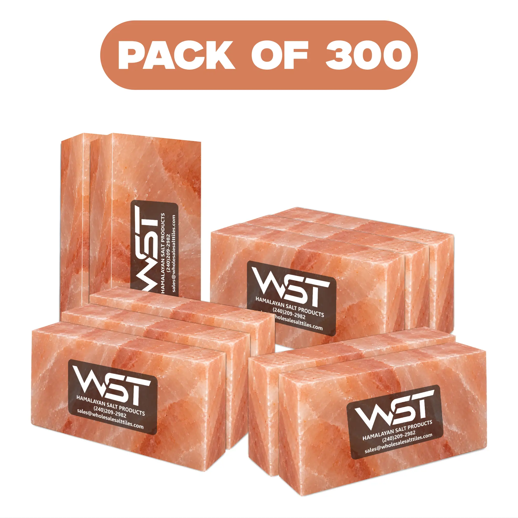 8x4x2 Himalayan salt bricks pack of 300