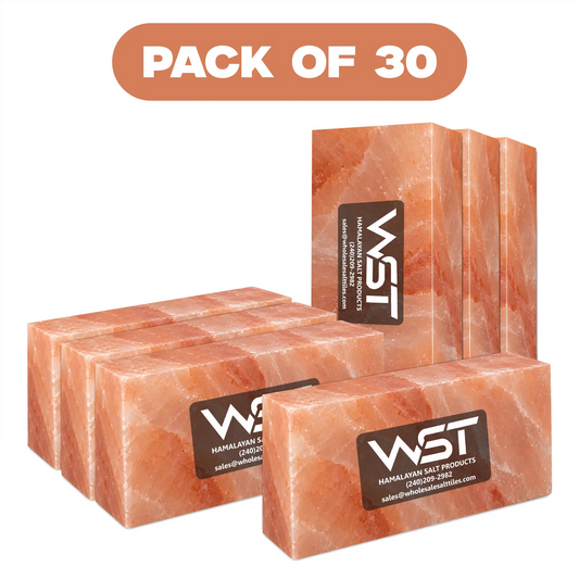 8x4x2 Himalayan pink salt bricks pack of 30