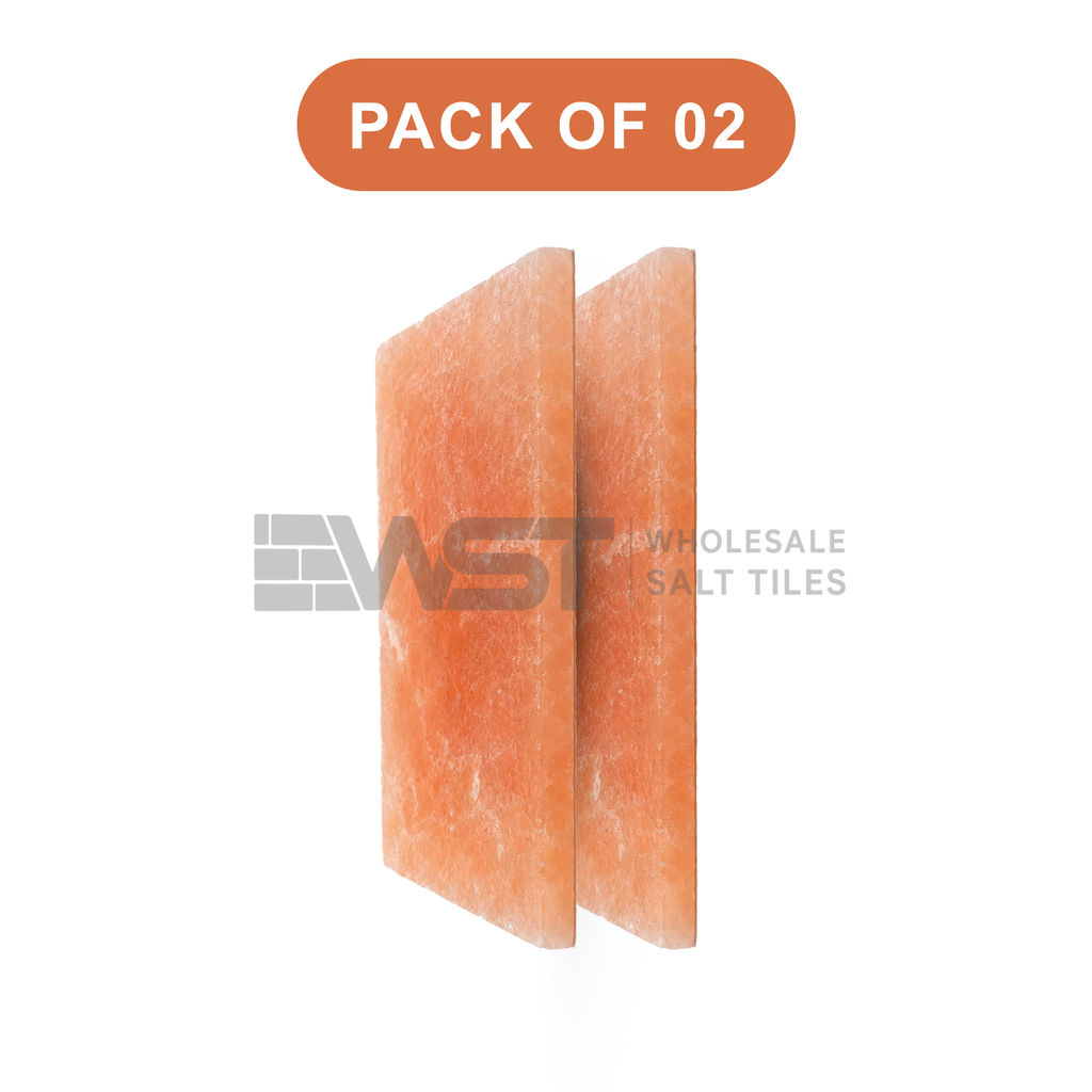 Himalayan Pink Salt Tiles 8x4x0.75 Pack of 2