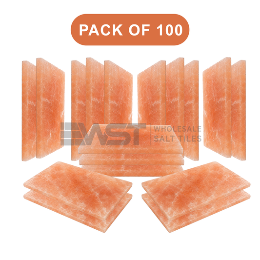 Himalayan Pink Salt Tiles 8x4x0.75 Pack of 100