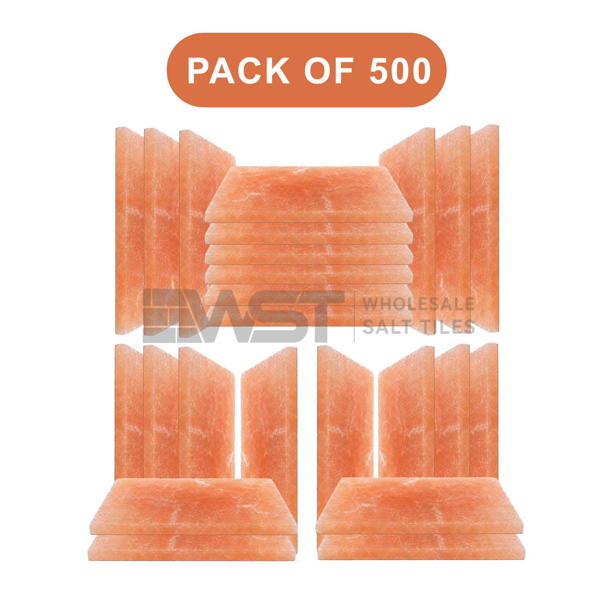 Himalayan Pink Salt Tiles 8x4x0.75 Pack of 500