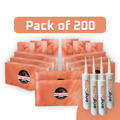 Salt Tiles Pack of 200 with 6 Adhesive