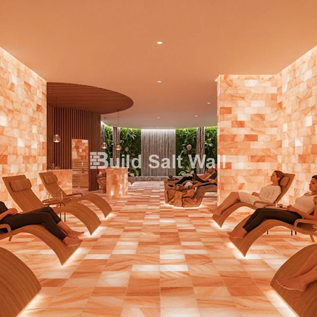 Himalayan Pink Salt tiles 8x4x1 Pack of 2